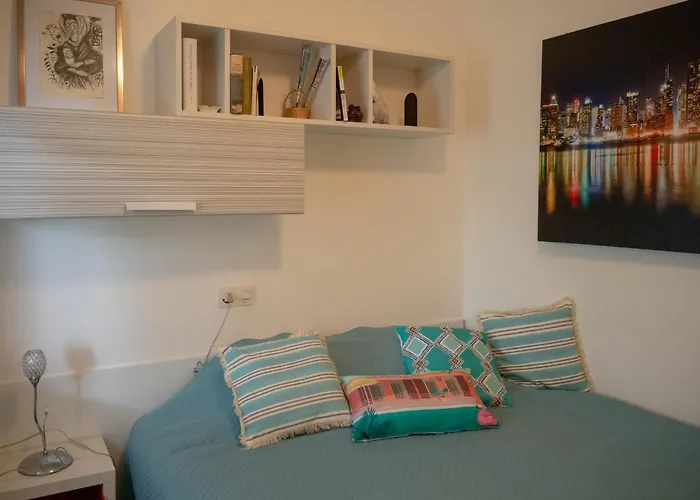 Апартаменти Petite Marie Acollidor Per 2 Persones A 2 Minuts De La Platja Gran, En Ple Centre De